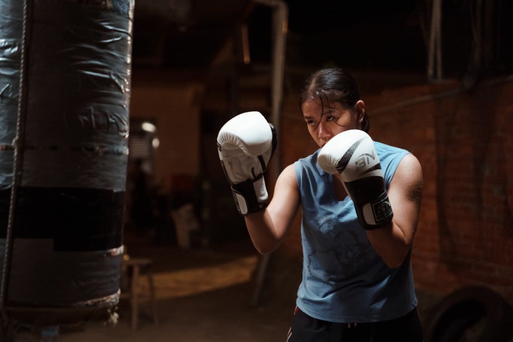 Lin Yi-ting in a still from A Dance with Rainbows (category IIA, Mandarin and Minnan), directed by Lee Yi-shan. Tsai Chen-nan and Yu An-shun co-star.