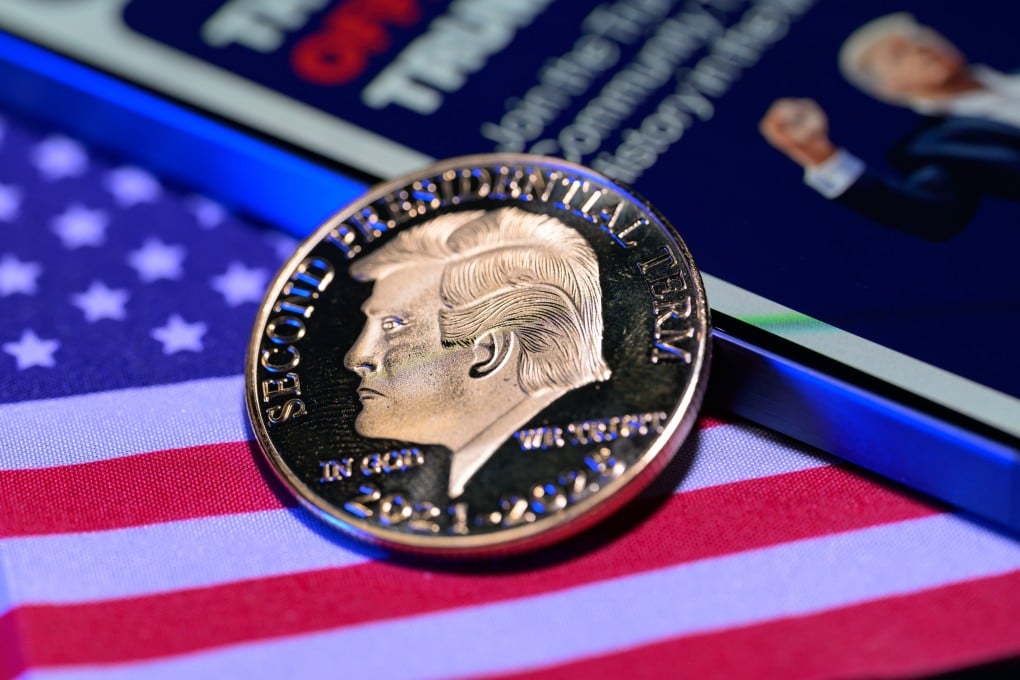 A representation of the $Trump meme coin. Its launch has raised concerns about the use of public office for personal financial gain. Photo: Shutterstock