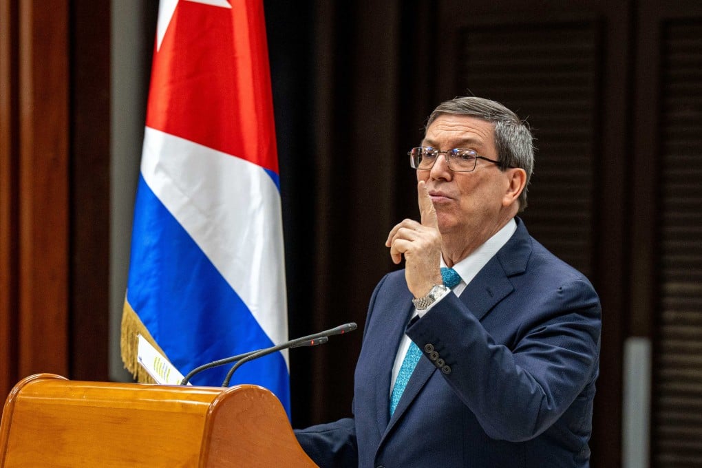 Cuban Foreign Minister Bruno Rodriguez Parrilla. Photo: AFP