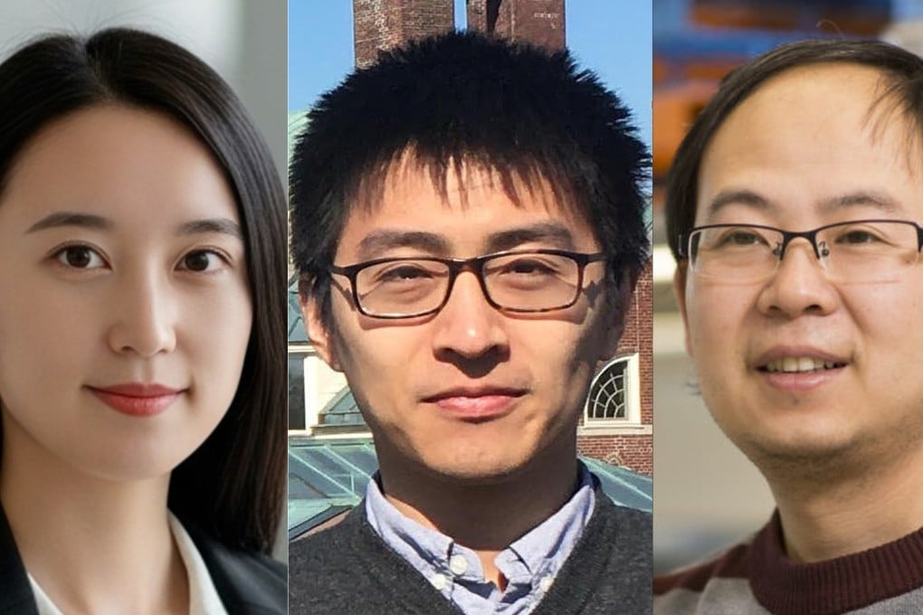 Some of the scientists and experts who left the West for China in 2026 (from left to right): Peipei Chen, Dai Liang and Zhang Kai. Photo: Handout