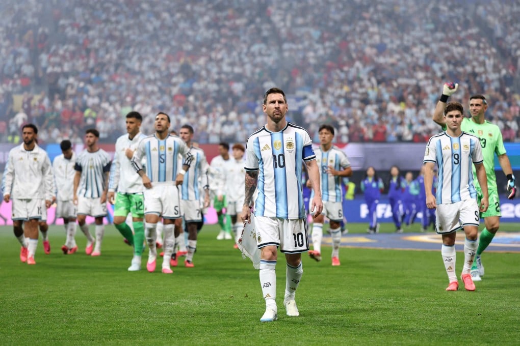 Lionel Messi and his Argentina side join three other European countries as the teams considered to have double-digit chances of winning the World Cup. Photo: AFP
