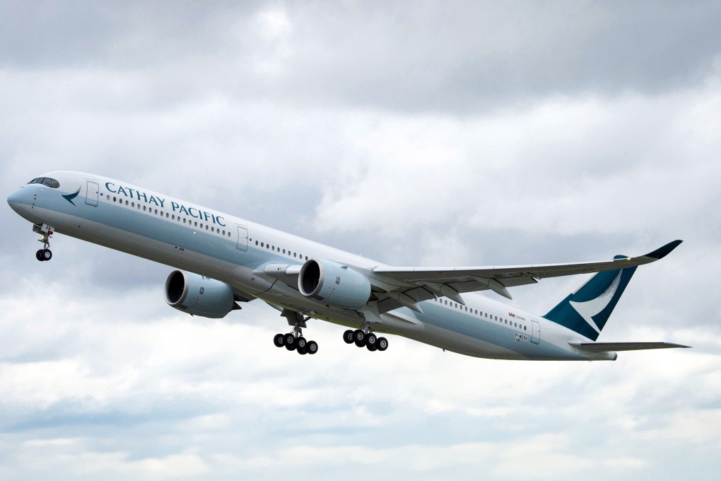 A London-bound Cathay Airbus A350 was intercepted by Nato fighter jets. Photo: Airbus