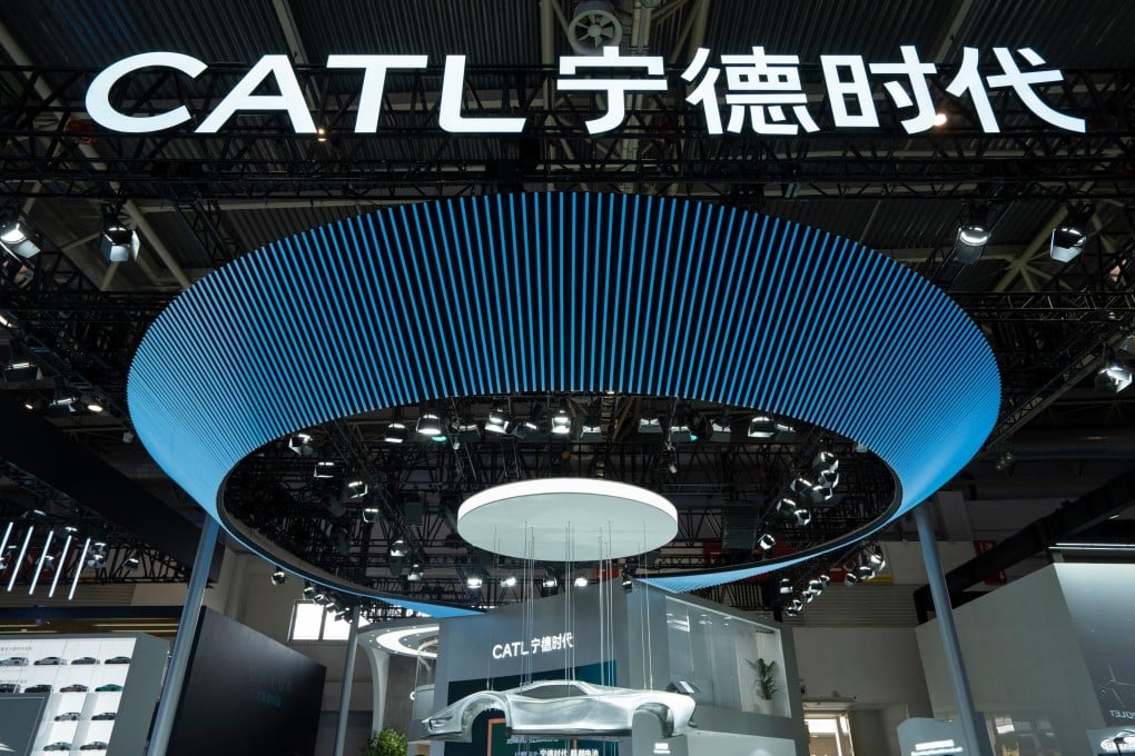 CATL’s booth at the Auto China 2024 exhibition. Photo: Shutterstock Images
