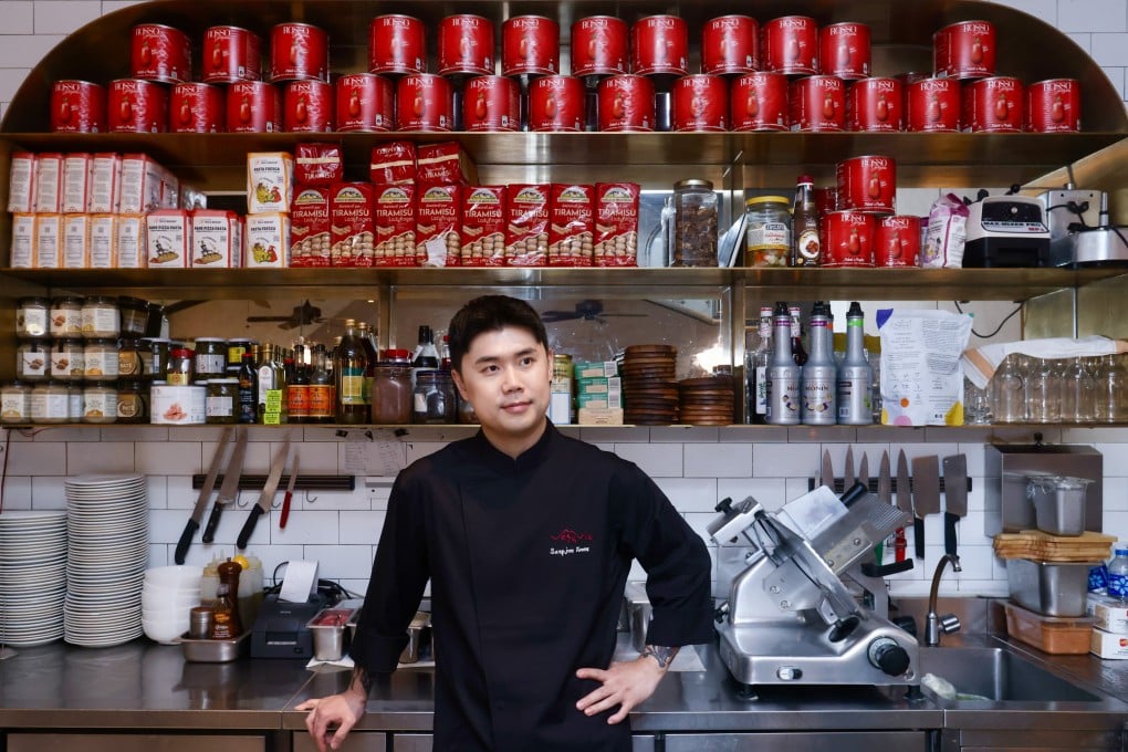 Chef Kwon Sung-jun, champion of Netflix’s Culinary Class Wars season one, at Pici in Central, Hong Kong. He talks about Hong Kong, being shy and why “every chef works and dies in the kitchen”. Photo: Jonathan Wong