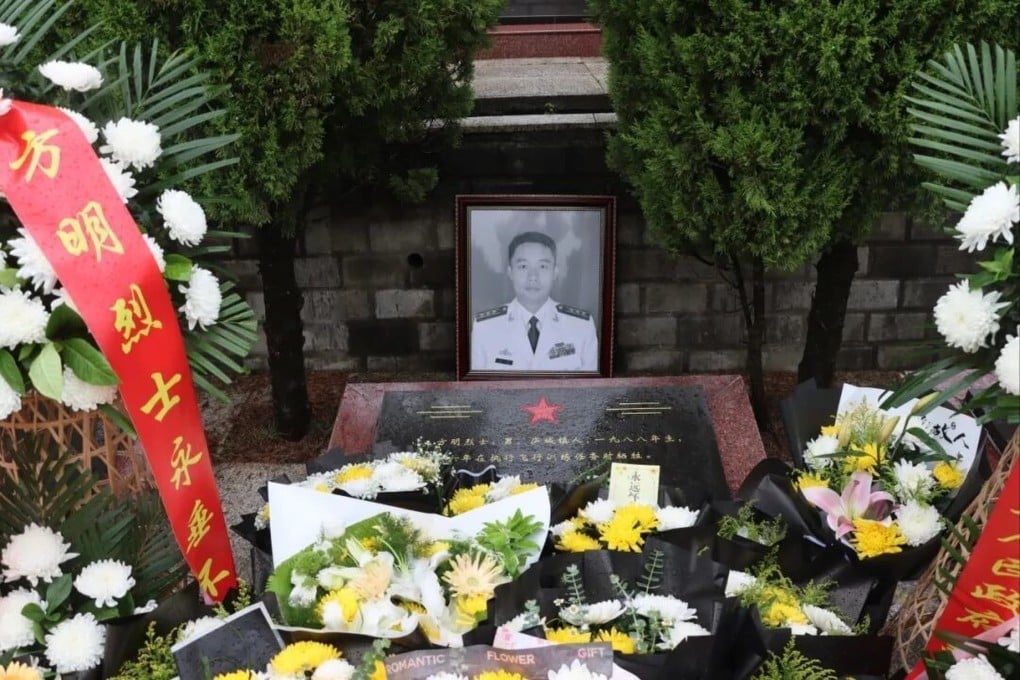Fang Ming, a senior colonel serving as a tactical commander under the PLA Southern Theatre Command Naval Aviation unit, is one of two pilots who died on June 10. Photo: Handout
