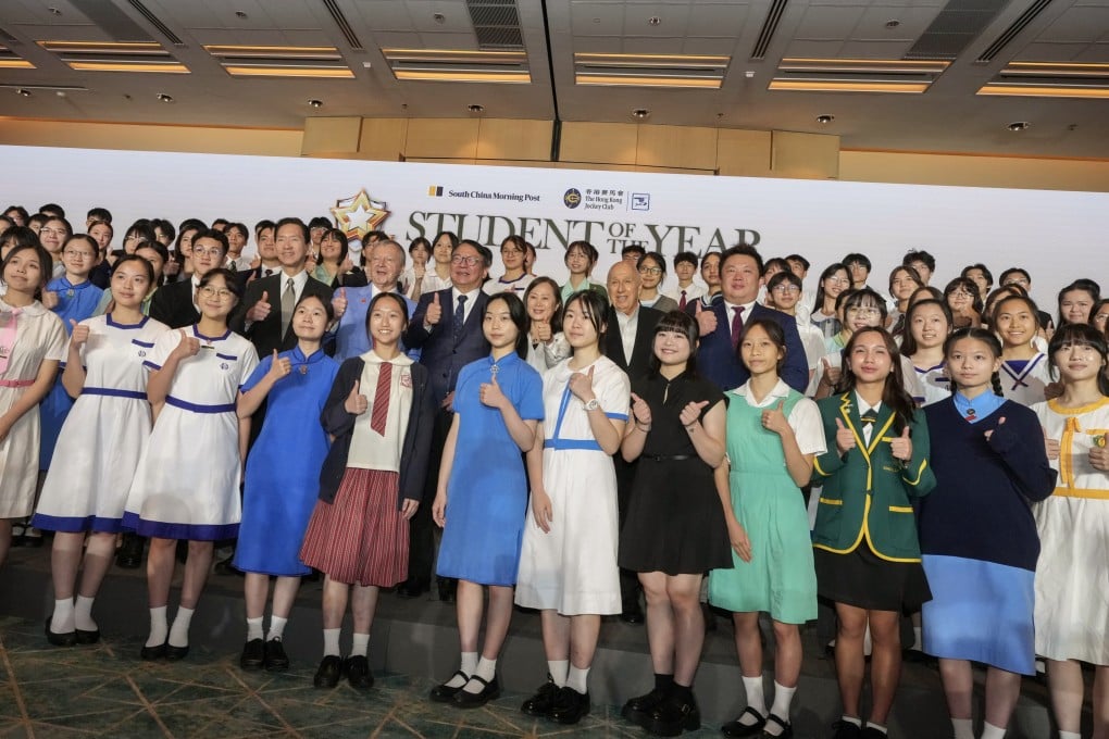 The Student of the Year award presentation ceremony at the Hong Kong Convention and Exhibition Centre in Wan Chai on July 11. Photo: Karma Lo