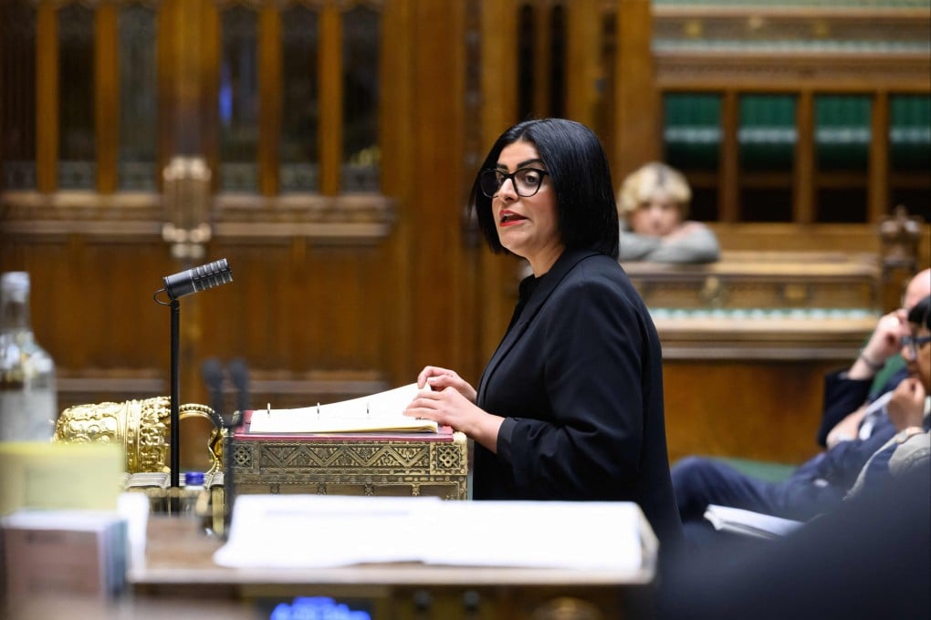 Britain’s Home Secretary Shabana Mahmood at the House of Commons in London on Monday. Photo: UK Parliament / AFP