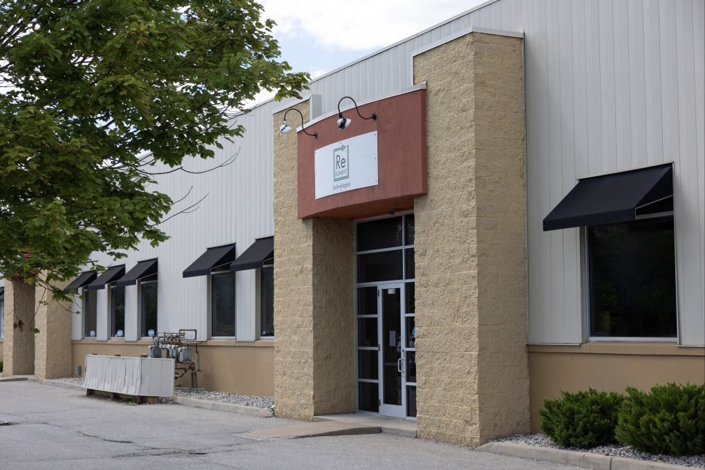 The ReElement Technologies offices in Noblesville, Indiana, US. Photo: Reuters