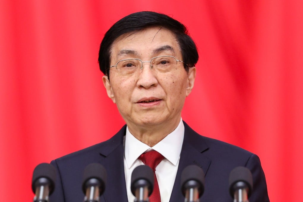 Wang Huning is the fourth-ranked member of the Politburo Standing Committee, the Communist Party's leading decision-making body. Photo: Xinhua