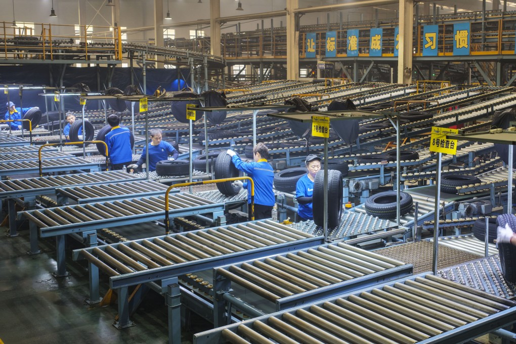 The EU recently imposed anti-dumping duties on Chinese tyres. Photo: Xinhua