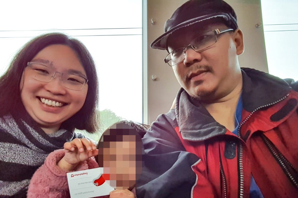 Kwan Pui-sin and Tsang Wai-bong are embroiled in a legal dispute with Swedish authorities over the custody of their four-year-old daughter, Lily. Photo: Handout