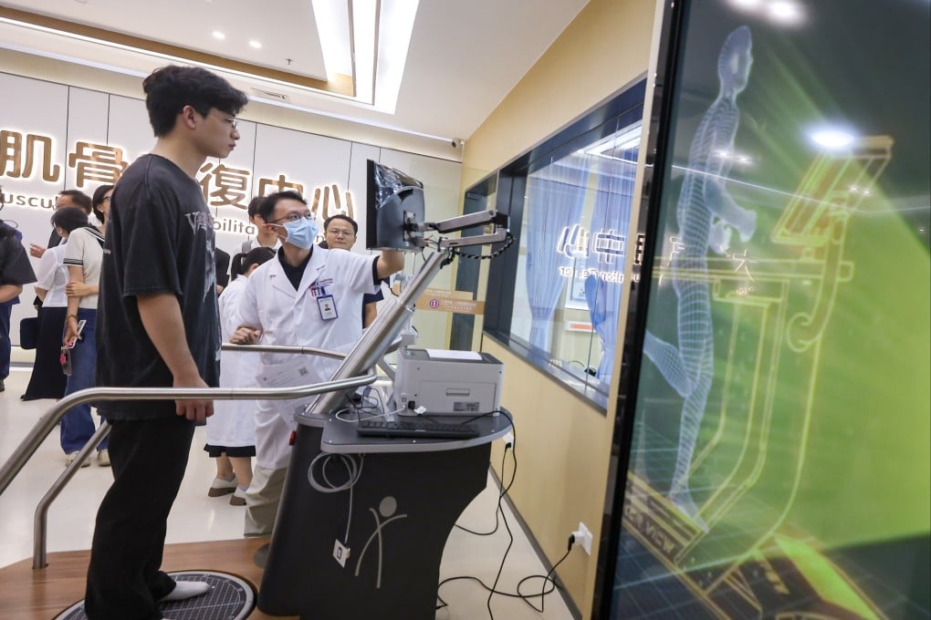 A jointly developed musculoskeletal rehabilitation centre has also been established at the hospital. Photo: Edmond So