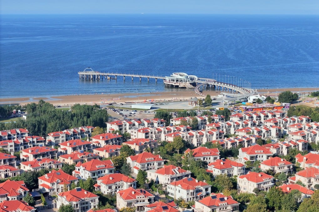 Beachfront villas in Yantai, Shandong province. Photo: Costfoto/NurPhoto via Getty Images