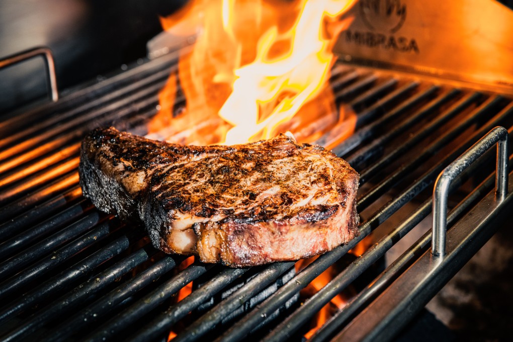 A charcoal grilled steak at Carna. Photo: Gary Jones
