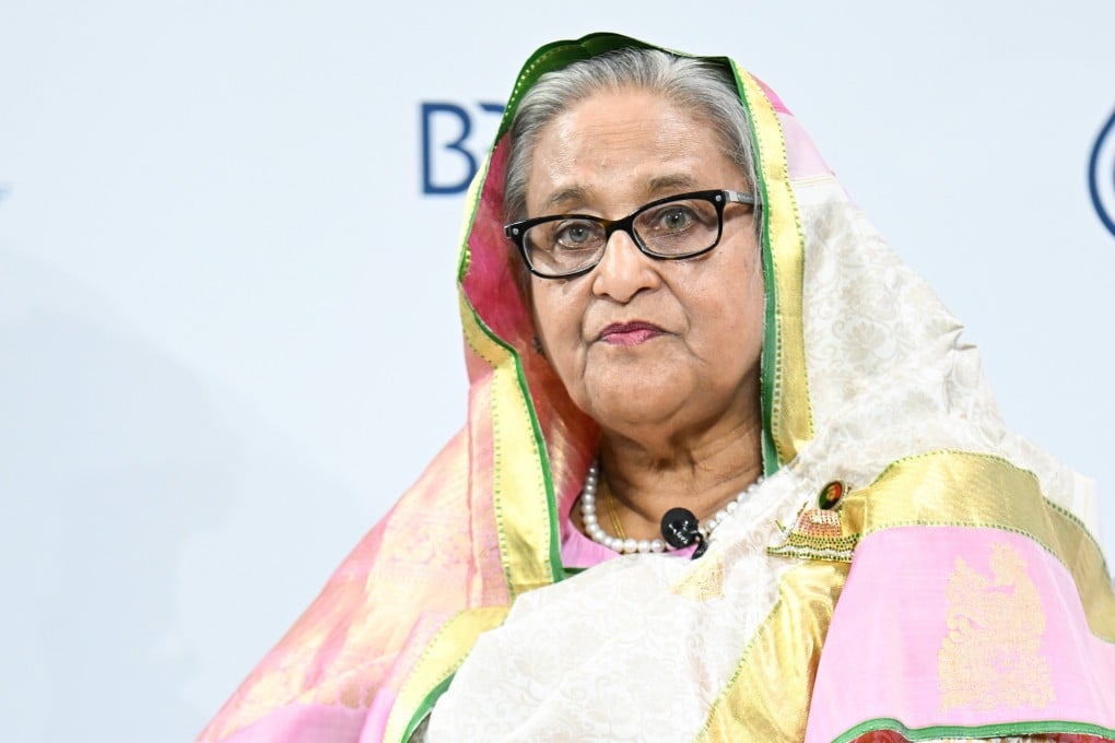 Sheikh Hasina, Bangladesh's then prime minister, attends a security conference in Munich in 2024. Photo: dpa