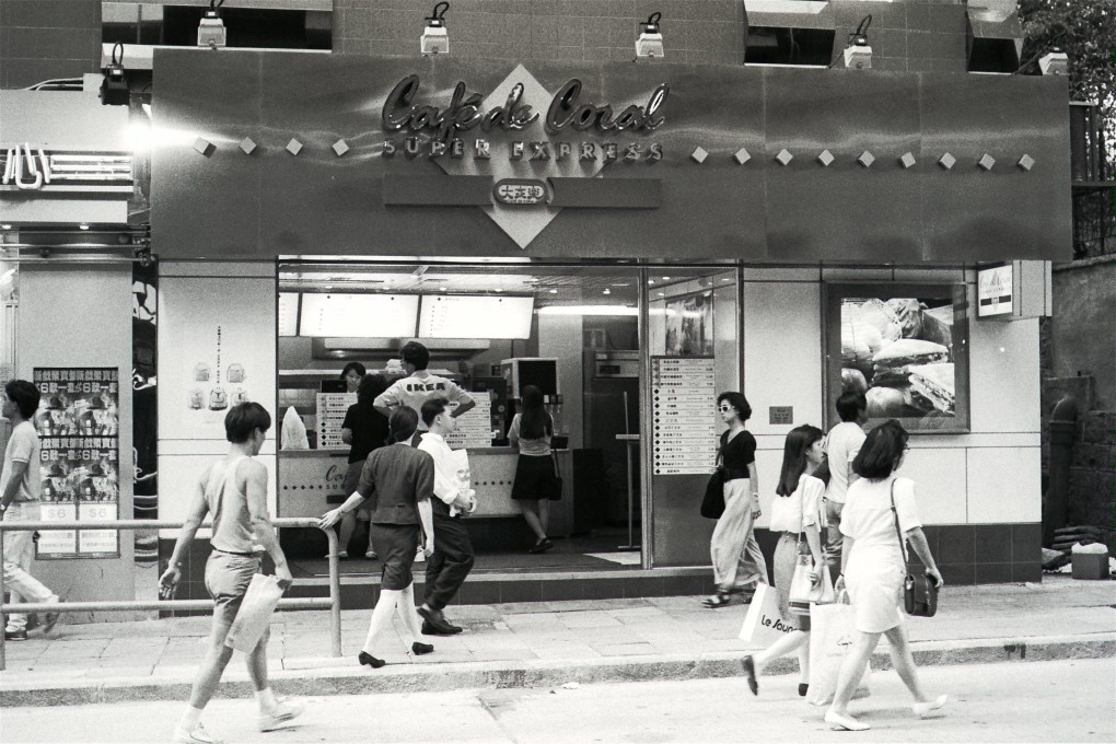 A Cafe de Coral mini-store pictured in 1989. The company was the first Hong Kong restaurant group to go public. Photo: SCMP