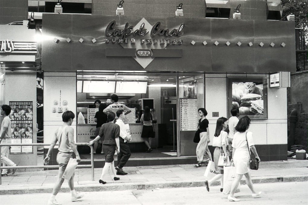 A Cafe de Coral mini-store pictured in 1989. The company was the first Hong Kong restaurant group to go public. Photo: SCMP