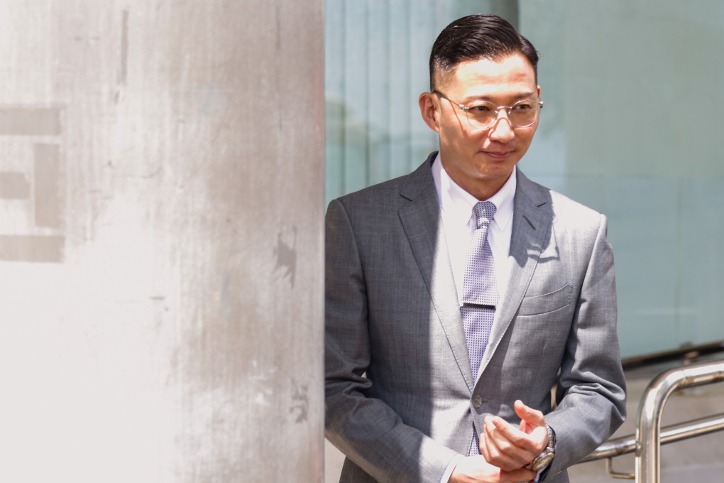 Senior Superintendent Ian Chow leaves Eastern Court earlier this year. Photo: Brian Wong