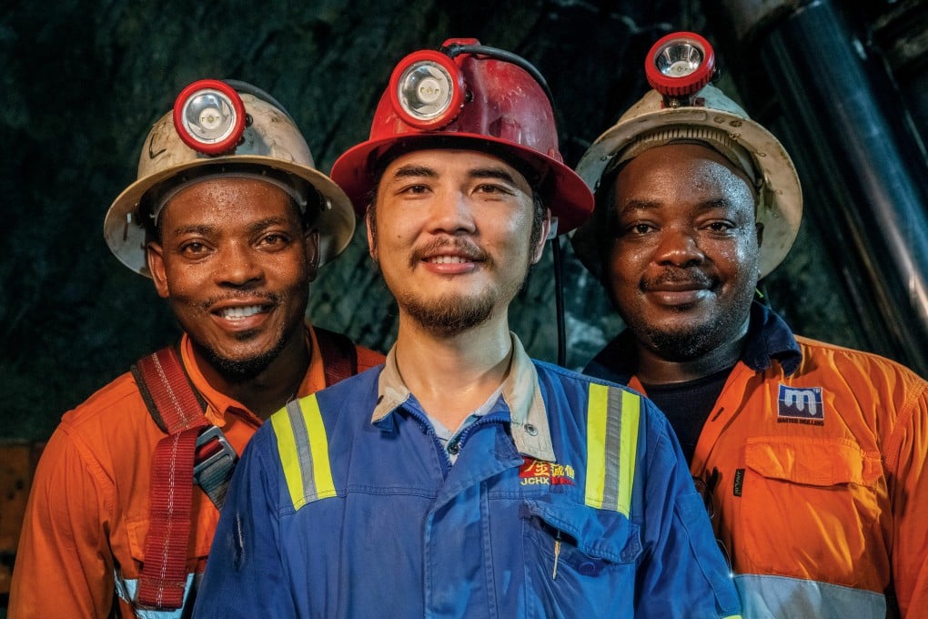 Engineers at the Kamoa-Kakula copper mine, in the Democratic Republic of Congo. Photo: Liu Heung-shing