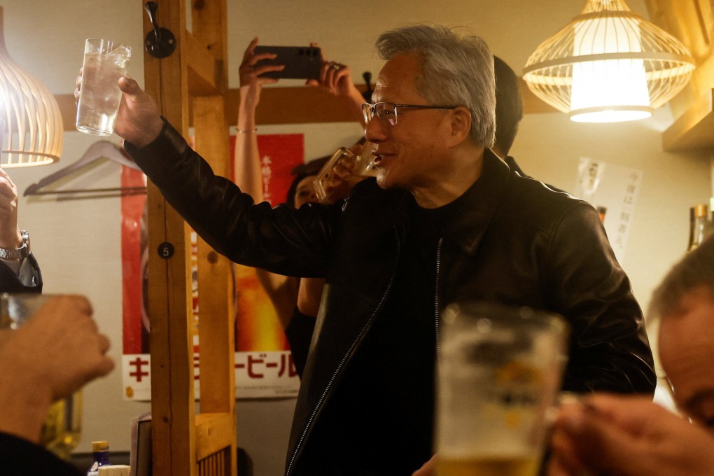 Nvidia CEO Jensen Huang in Japan seals robotics push after ‘yakitori summit’