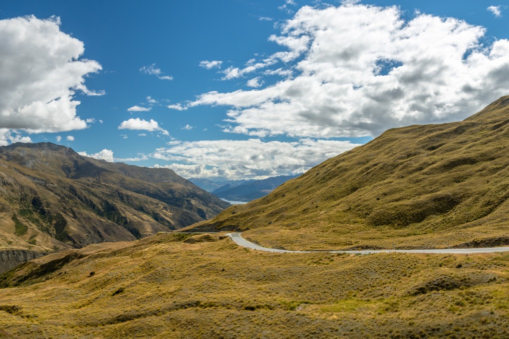 The Crown Range Road lies between Queenstown and Wanaka and is the highest main road in New Zealand. Photo: Getty Images