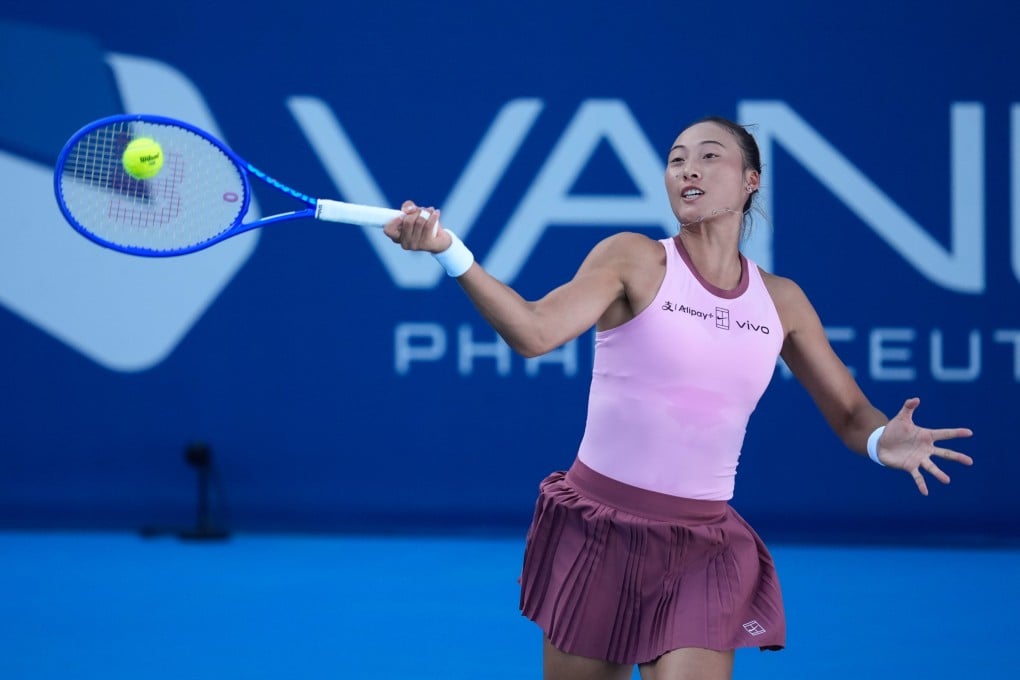 Zheng Qinwen faces the real possibility that she will have to go through the qualifiers for the US Open. Photo: Getty Images
