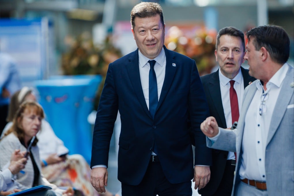 Tomio Okamura, the speaker of the lower house, is leading the Czech delegation. Photo: EPA