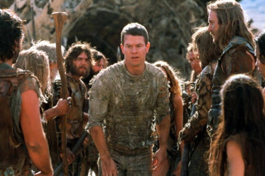 Mark Wahlberg in a still from Planet of the Apes (2001). The film made a respectable US$362 million worldwide on a US$100 million budget, but is bland and workmanlike compared with some of director Tim Burton’s other features.