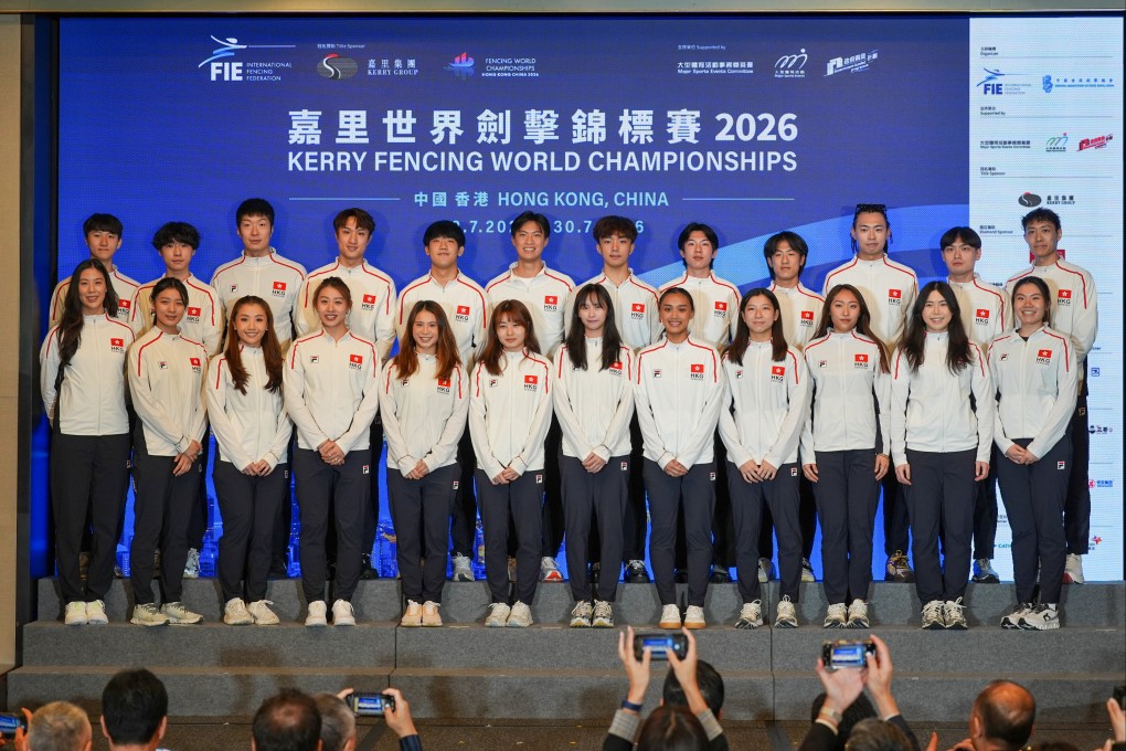 Hong Kong have 24 fencers competing at the World Championships on home soil. Photo: Elson Li