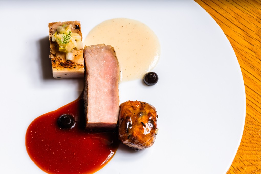 Whey imagines the Singaporean classic bah kut teh with its Iberico pork three-ways. Photo: Jocelyn Tam
