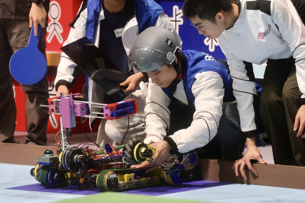 Participants attend Robocon Hong Kong 2026 at Science Park on June 21. Photo: Jonathan Wong