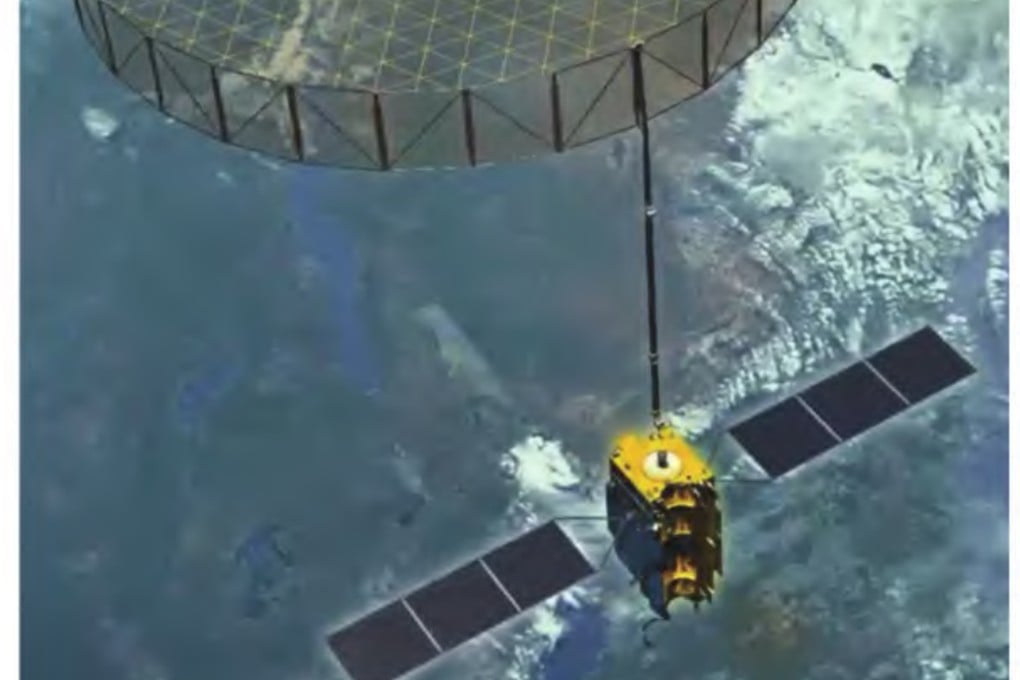 The satellite can monitor a third of the Earth’s surface. Photo: China Academy of Space Technology