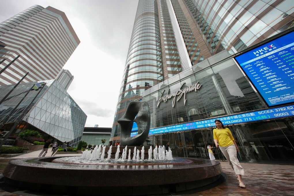 The Hong Kong Exchanges and Clearing (HKEX) in Central on July 17. Photo: Karma Lo