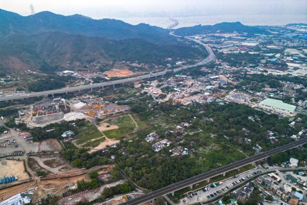 The Northern Metropolis land disposal tender site of Hung Shui Kiu, seen on December 29, 2025. Photo: Eugene Lee