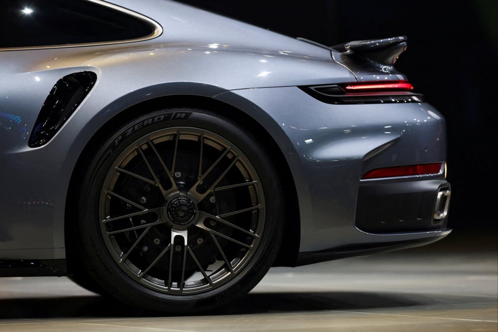 BYD is taking aim at the Porsche 911 Turbo S, presented here during a media preview ahead of the IAA Munich auto show in Germany on September 7, 2025. Photo: Reuters
