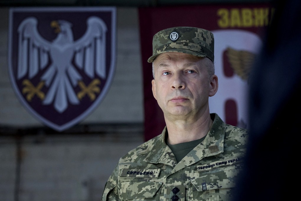 Commander-in-Chief of the Armed Forces of Ukraine Oleksandr Syrsky is seen in an image released in October 2024. Photo: Ukrainian Presidential Press Service via AFP