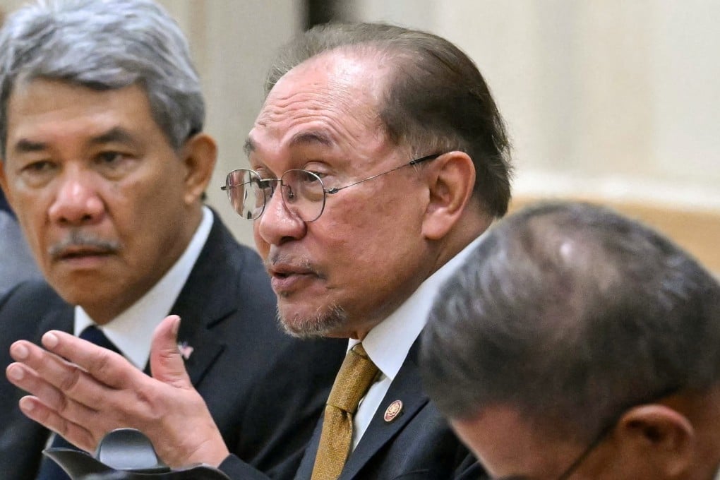 Malaysia’s Prime Minister Anwar Ibrahim attends a meeting at the federal government office in Putrajaya on June 22. Photo: Reuters