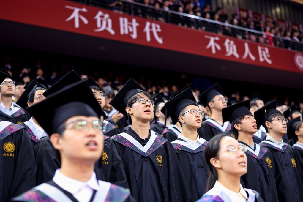 In recent years, the number of Chinese students studying in the US has steadily fallen. Photo: Xinhua