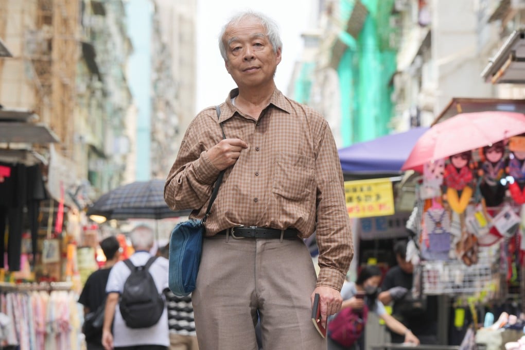 Shigeo Otake visits Hong Kong’s Mong Kok area to find inspiration for future projects. The Japanese artist is currently having his solo debut Hong Kong exhibition at White Cube in Central. Photo: May Tse