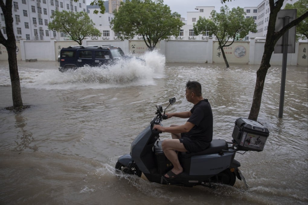 The extreme weather driven by the El Nino has already triggered severe flooding and economic losses across China. Photo: EPA