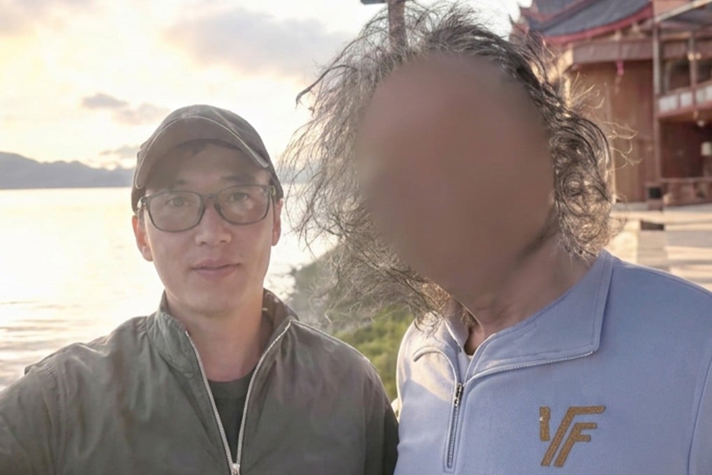 Little did Chen, left, know that a business trip to Yunnan would unexpectedly reunite him with a long-lost relative. Photo: Douyin
