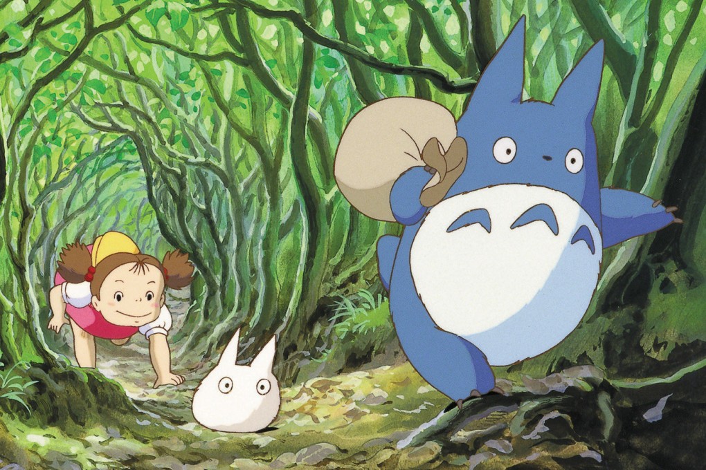A scene from the 1988 film My Neighbour Totoro. Studio Ghibli films like Totoro and Spirited Away continue to captivate audiences even today. In the US, the annual Ghibli Fest has been running since 2017. Photo: GKids via AP