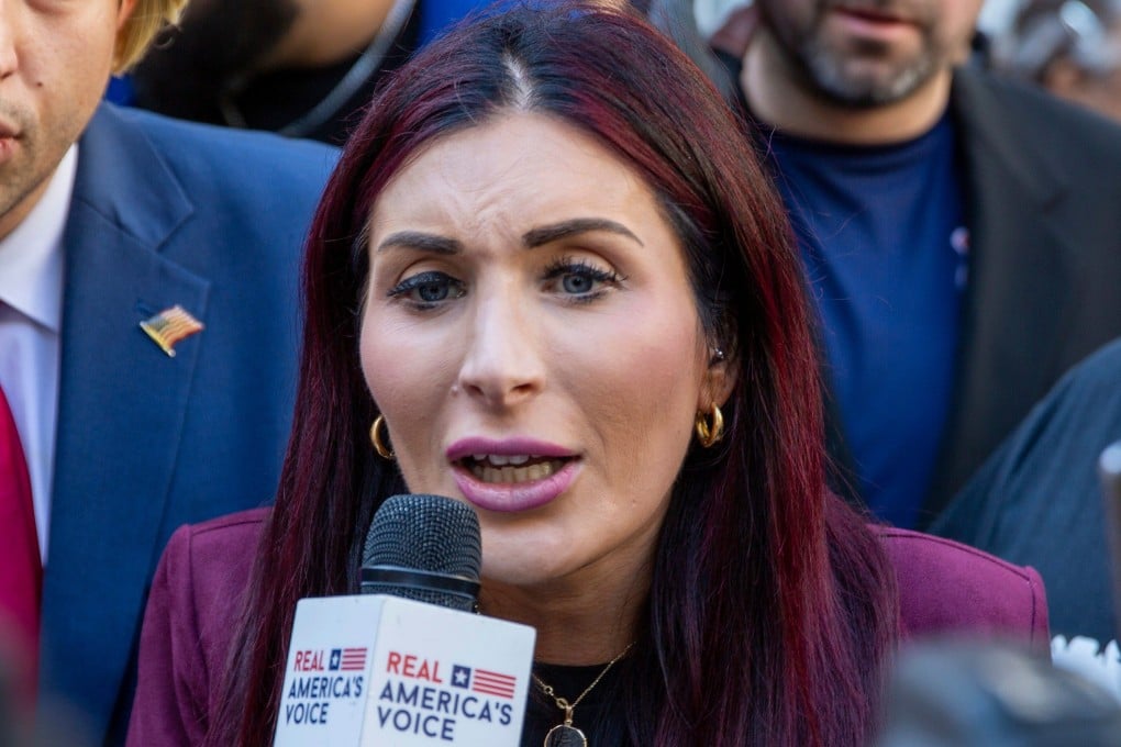 Laura Loomer. The conservative commentator, who has millions of online followers, has recently abandoned her anti-Ukraine stance. Photo: AP