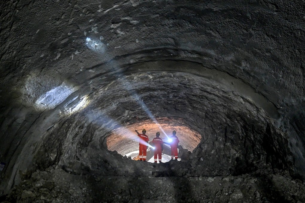 The rail tunnel measures nearly 12km in length. Photo: Handout