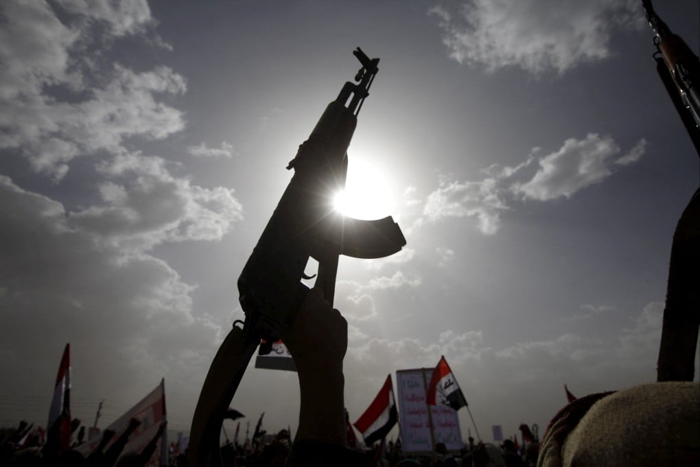Houthis and their supporters attend an anti-Saudi rally in Yemen’s capital Sanaa. Photo: Reuters