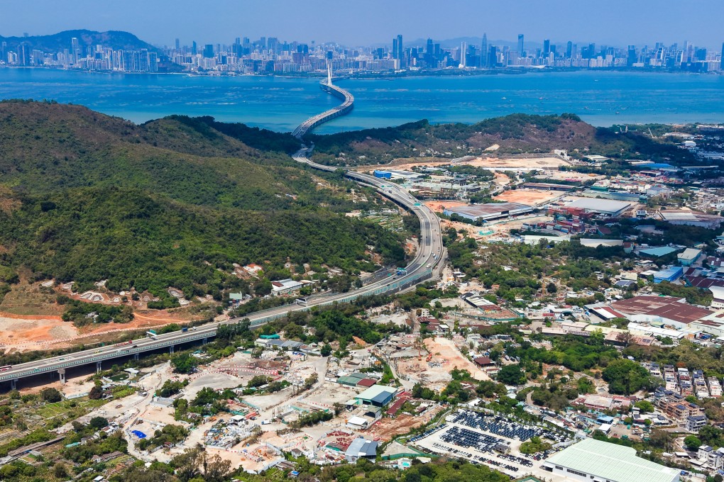 The Hung Shui Kiu/Ha Tsuen New Development Area site within the Northern Metropolis. Photo: Eugene Lee