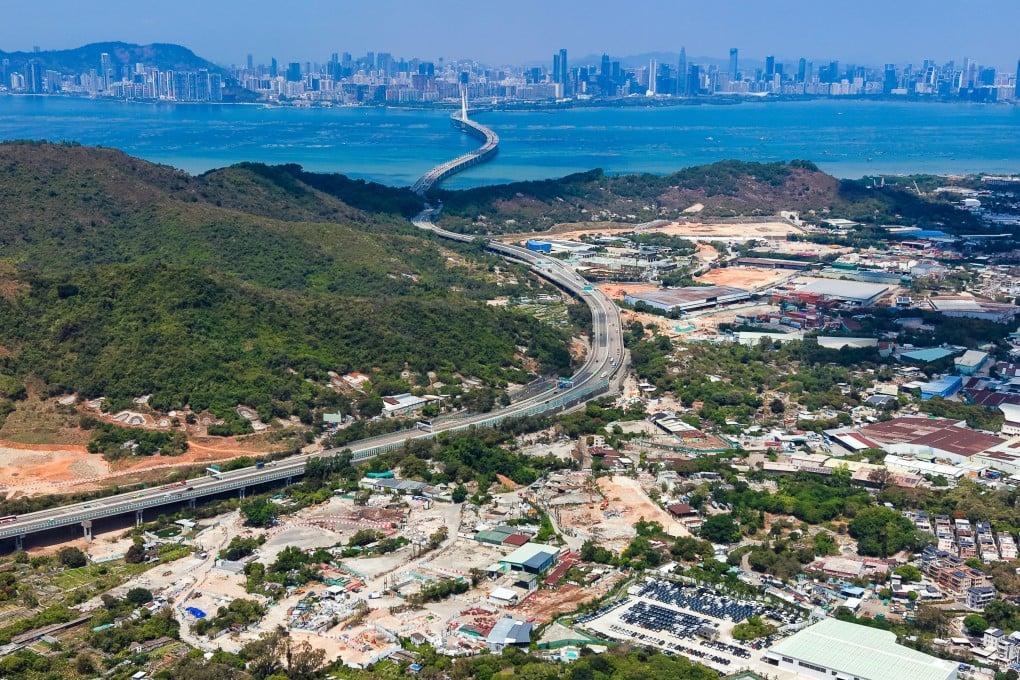 The Hung Shui Kiu/Ha Tsuen New Development Area site within the Northern Metropolis. Photo: Eugene Lee