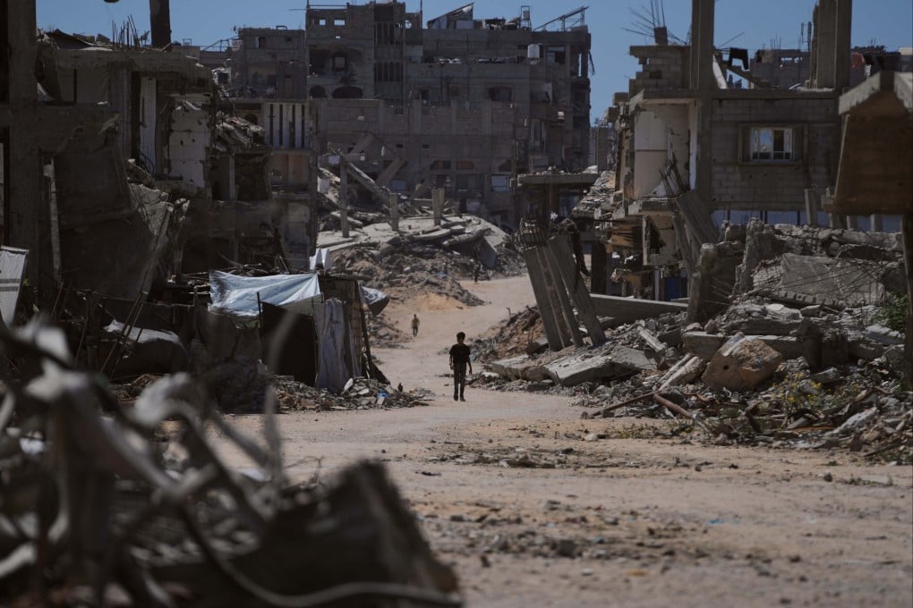 Much of Gaza remains in ruins from two years of full-scale war. Photo: AP