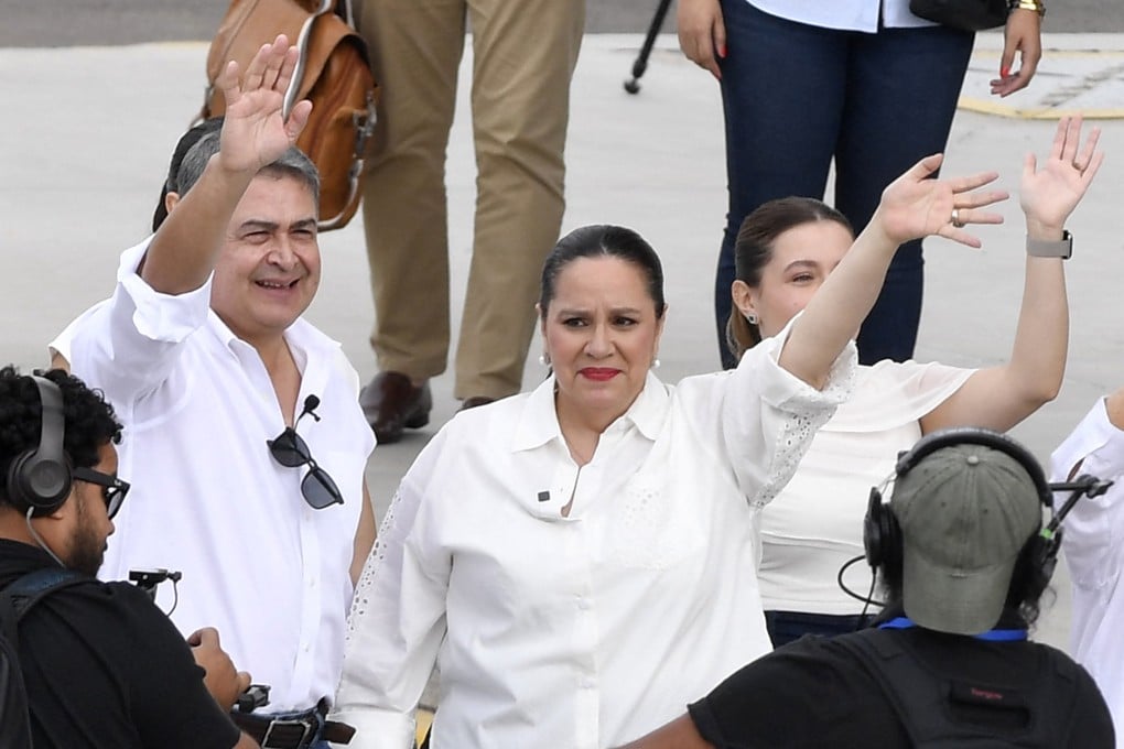 Former Honduras president Hernandez returns home after Trump pardon | South China Morning Post