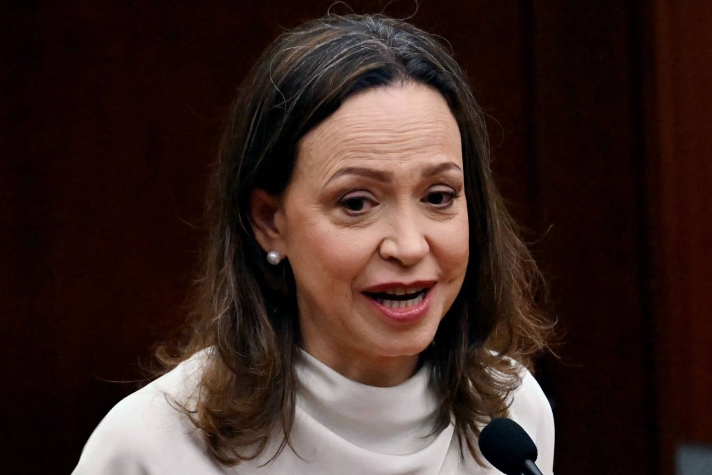 Venezuelan opposition leader Maria Corina Machado. Photo: AFP